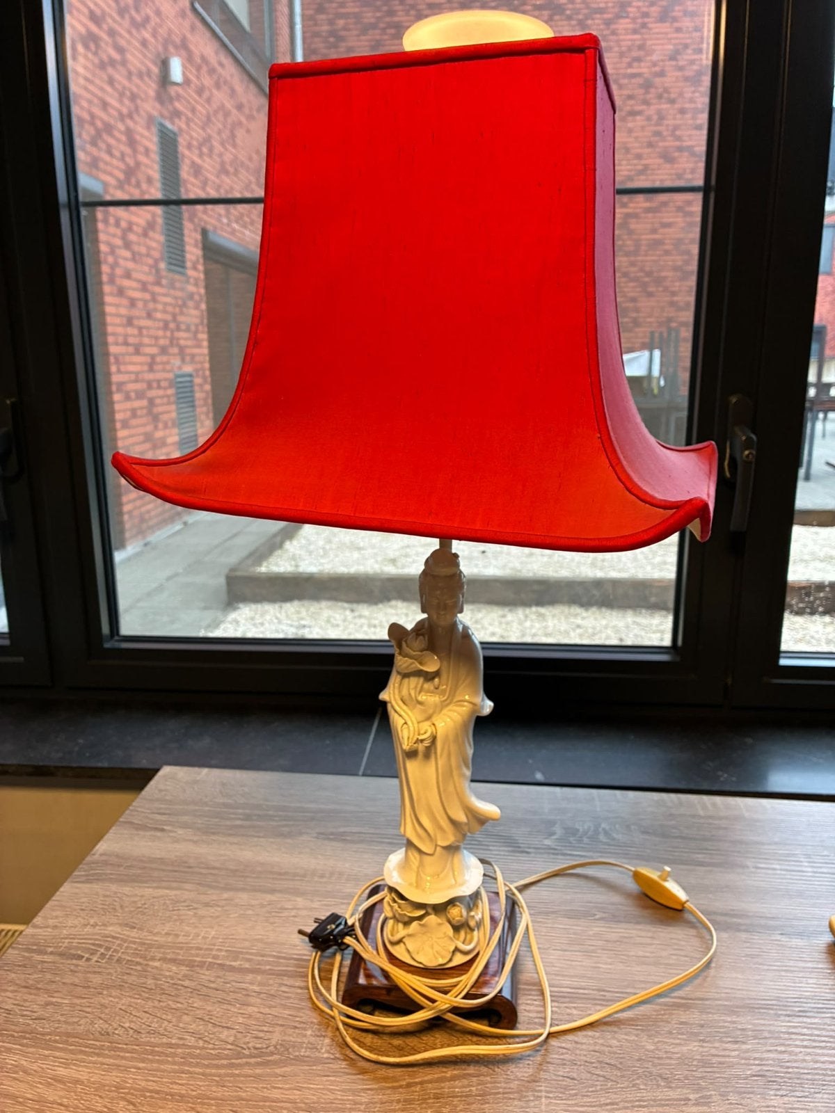 Vintage tafellamp, Ophalen, Zo goed als nieuw, Vintage