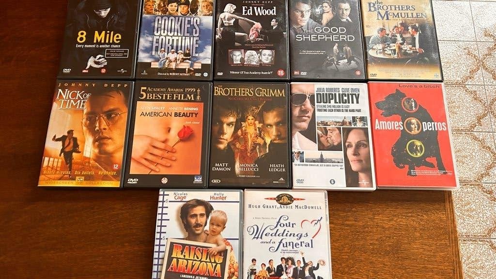 12 DVD's - Unieke films, Ophalen of Verzenden, Zo goed als nieuw