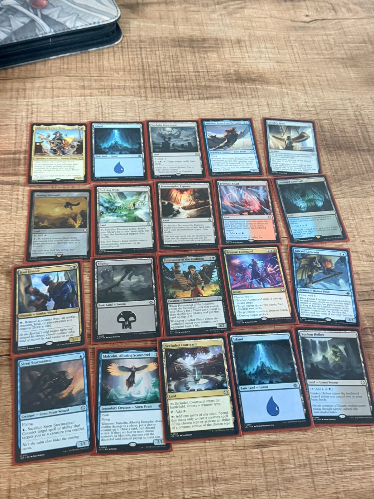 mtg pirate deck, Hobby en Vrije tijd, Ophalen of Verzenden, Zo goed als nieuw