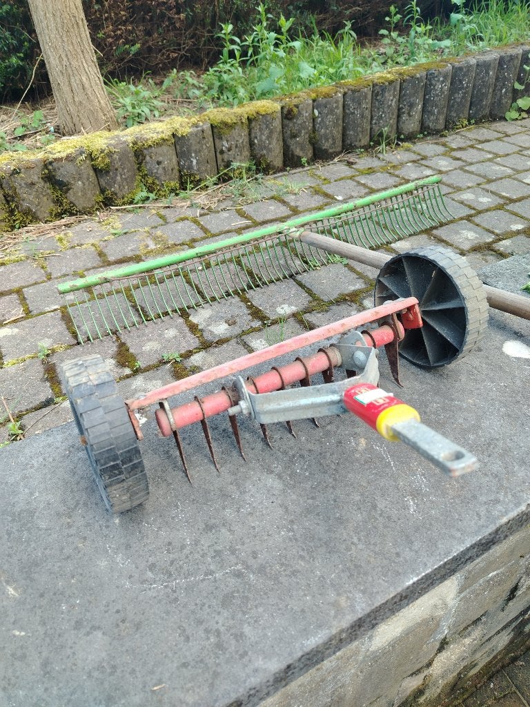 Verticuteer hark, Tuin en Terras, Ophalen, Hark