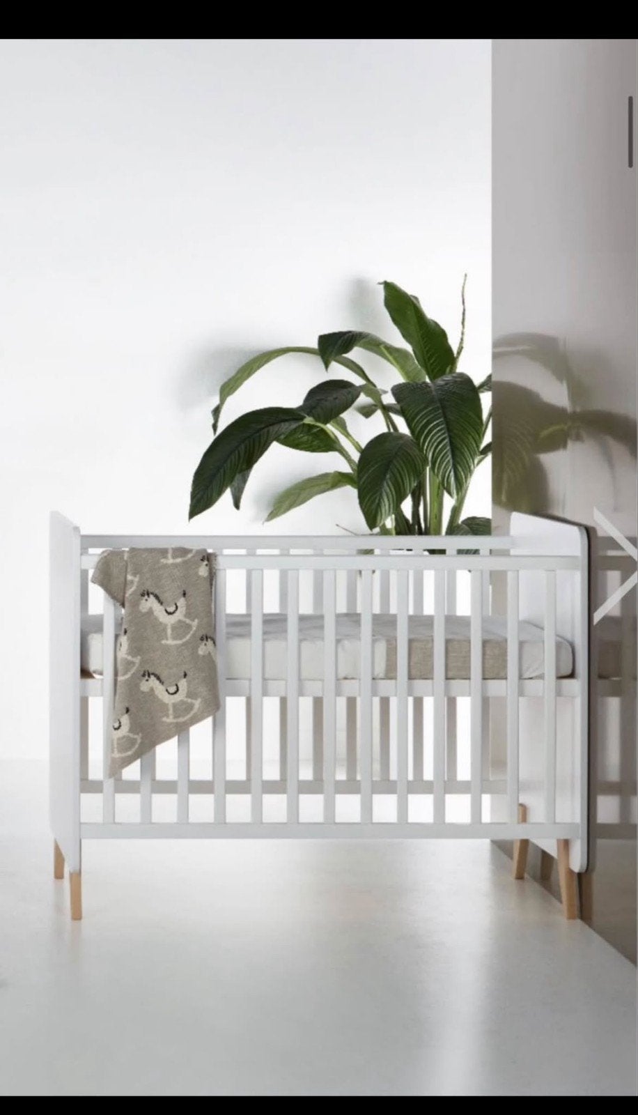 Babykamer Loft wit van Quax, Ophalen, 85 tot 100 cm, Gebruikt, Hoogslaper of Stapelbed