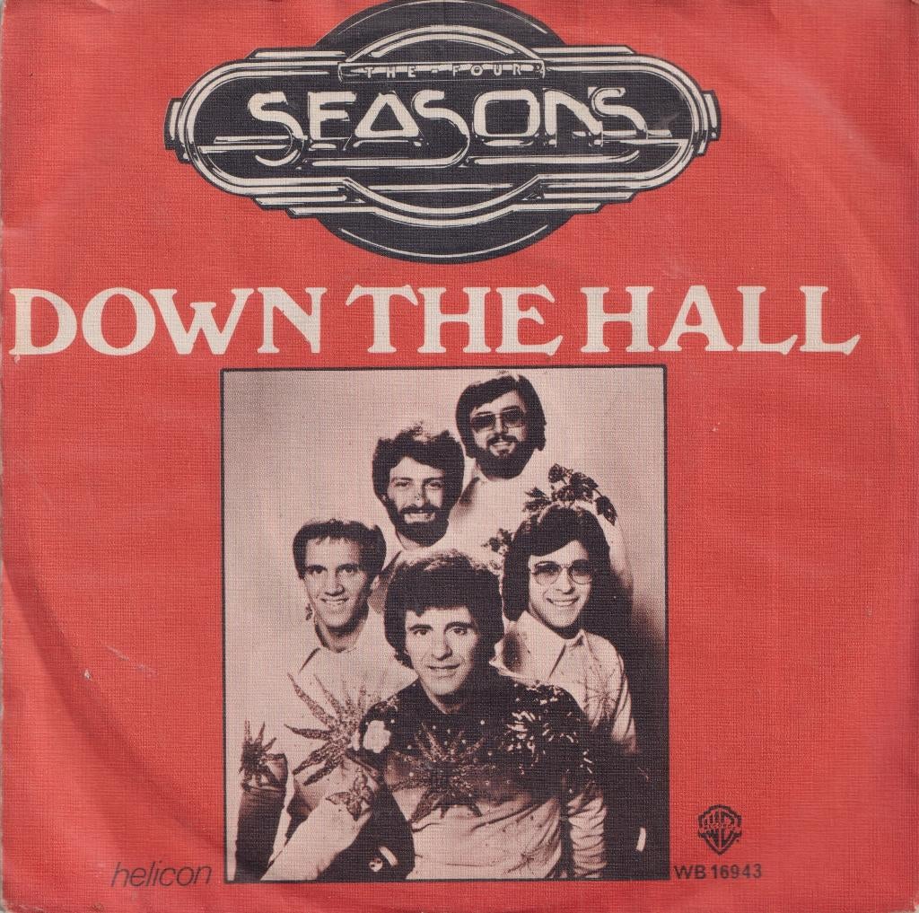 The Four Seasons – Down the hall / Helicon - Single, Ophalen of Verzenden, Gebruikt, Pop