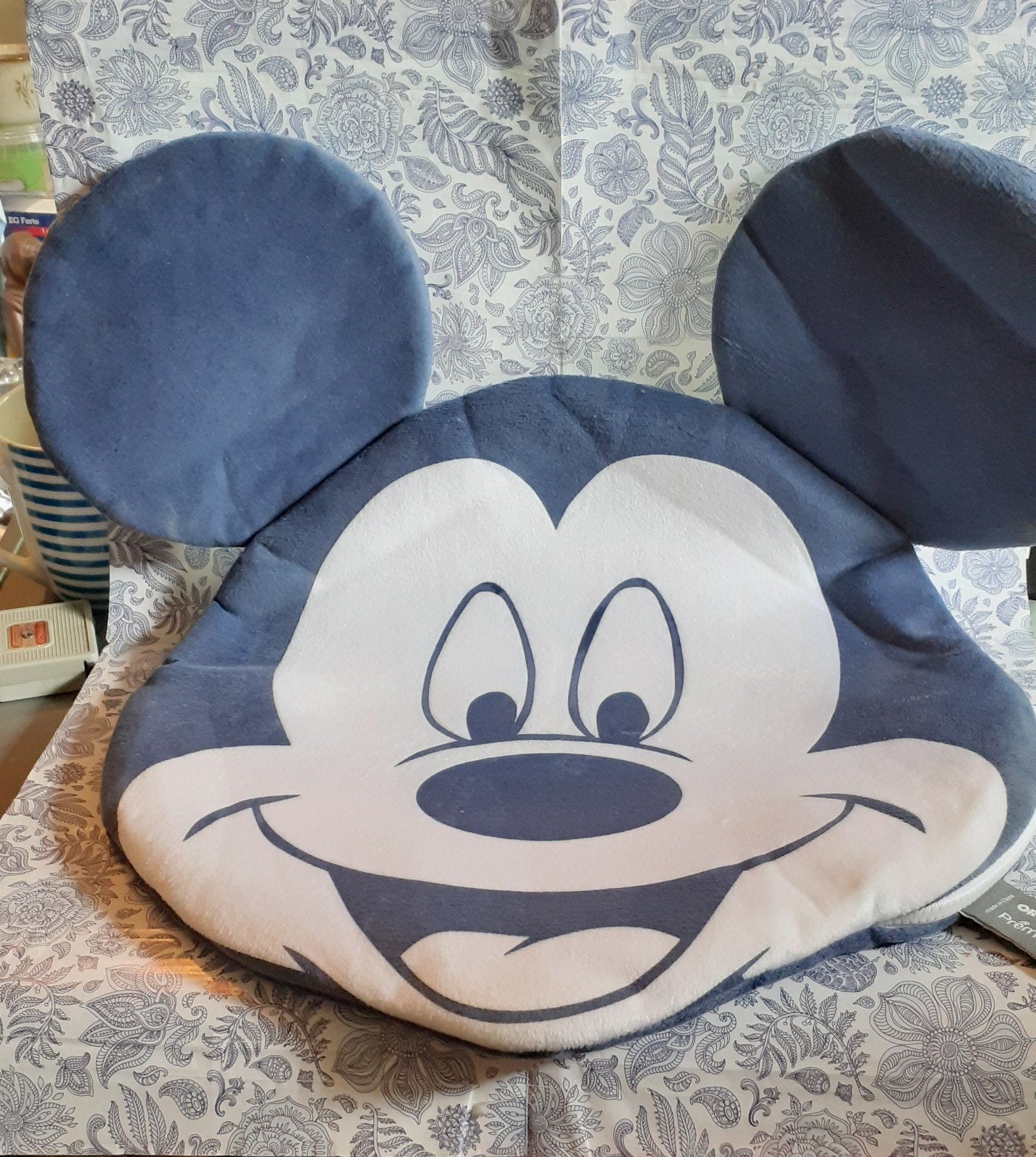 range pyjama ou housse pour coussin tete de mickey, Enlèvement ou Envoi, Mickey Mouse, Utilisé, Autres types