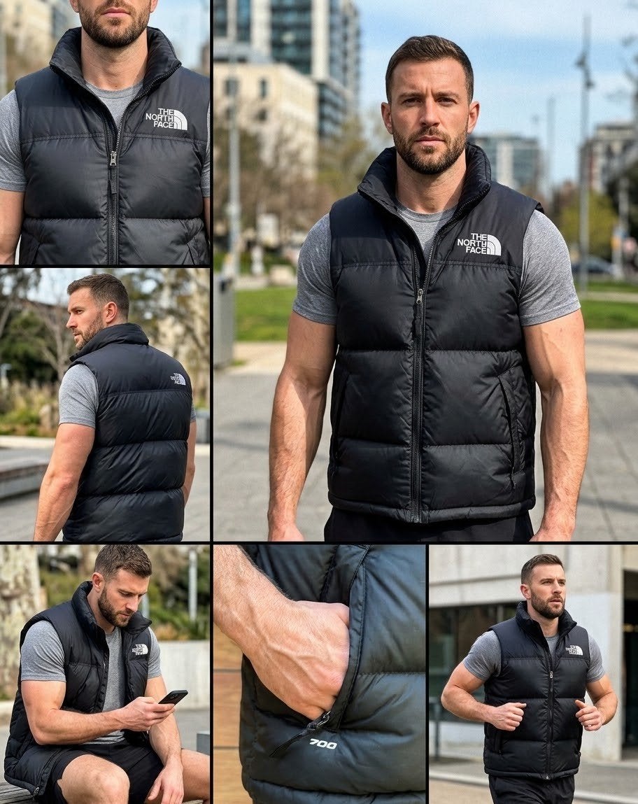 The northface body warmer Zwart Maat (Medium), Ophalen of Verzenden