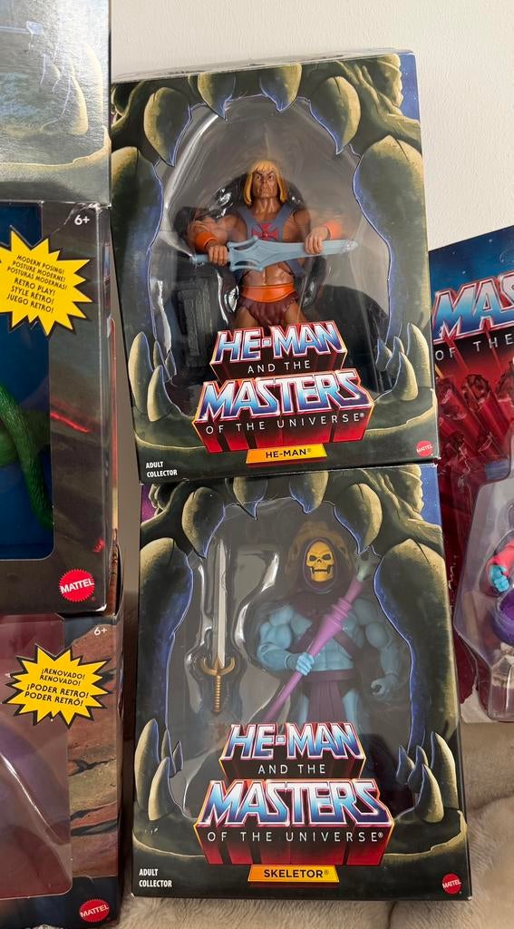 Heman + Skeletor Motuc Filmation Masters of the Universe, Enlèvement ou Envoi, Comme neuf