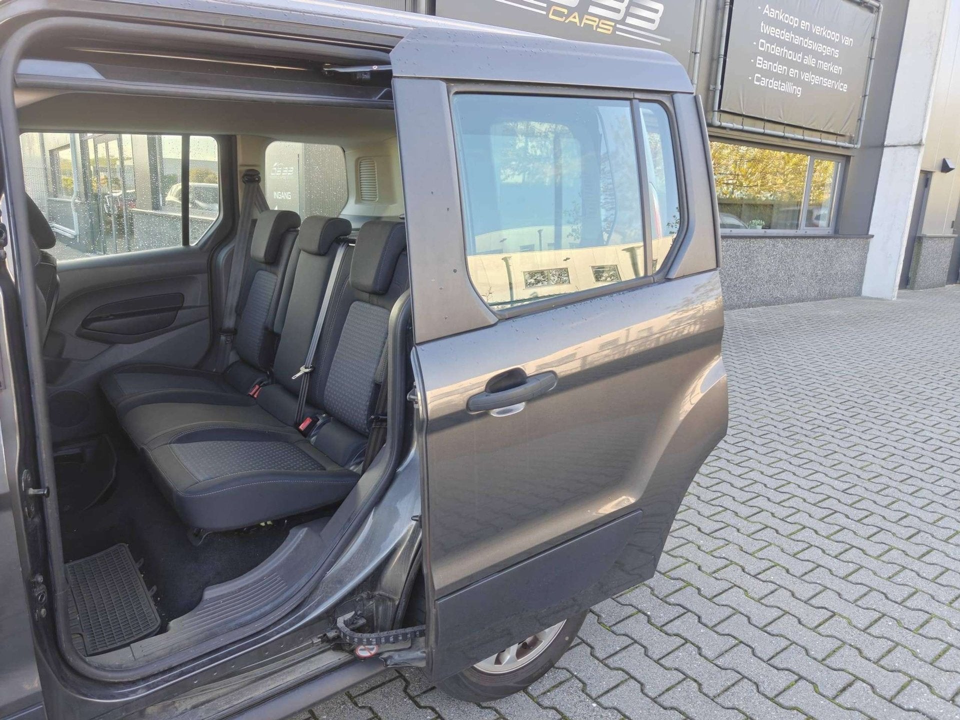 Ford Tourneo Connect 1.0 Titanium 5-zit/Airco/Cruise/Lane as, Stof, Gebruikt, Bluetooth, Bedrijf
