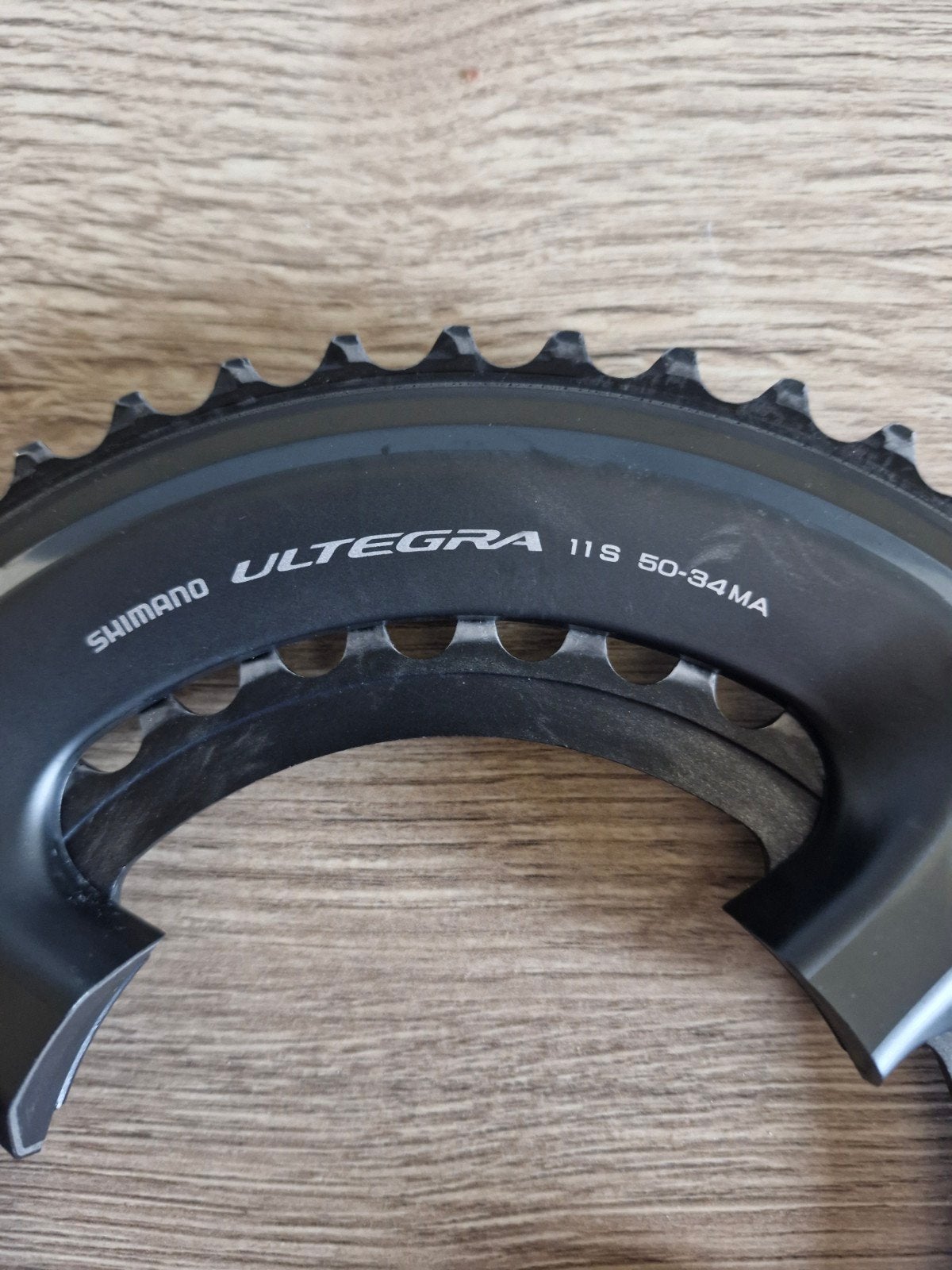 Shimano fc 6800 ultegra 11s kettingbladen  50/34 MA, Ophalen of Verzenden, Gebruikt, Crankstel of Pedalen, Shimano Ultegra