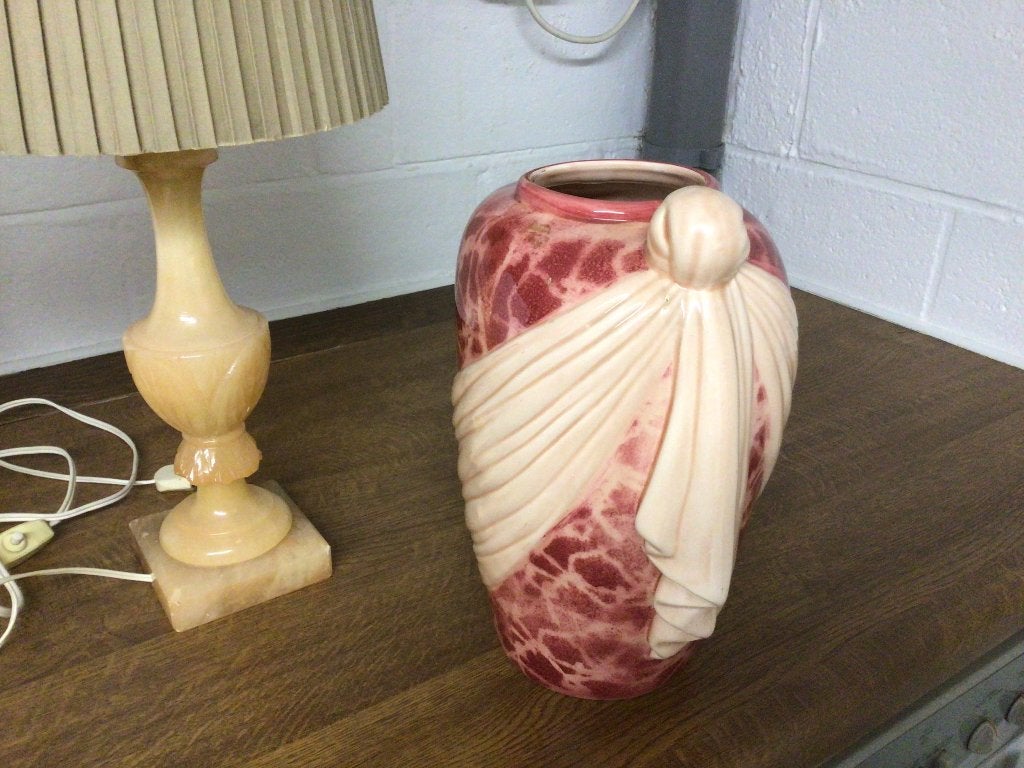 Vase + 2 lampes vintages, Antiquités & Art, Enlèvement