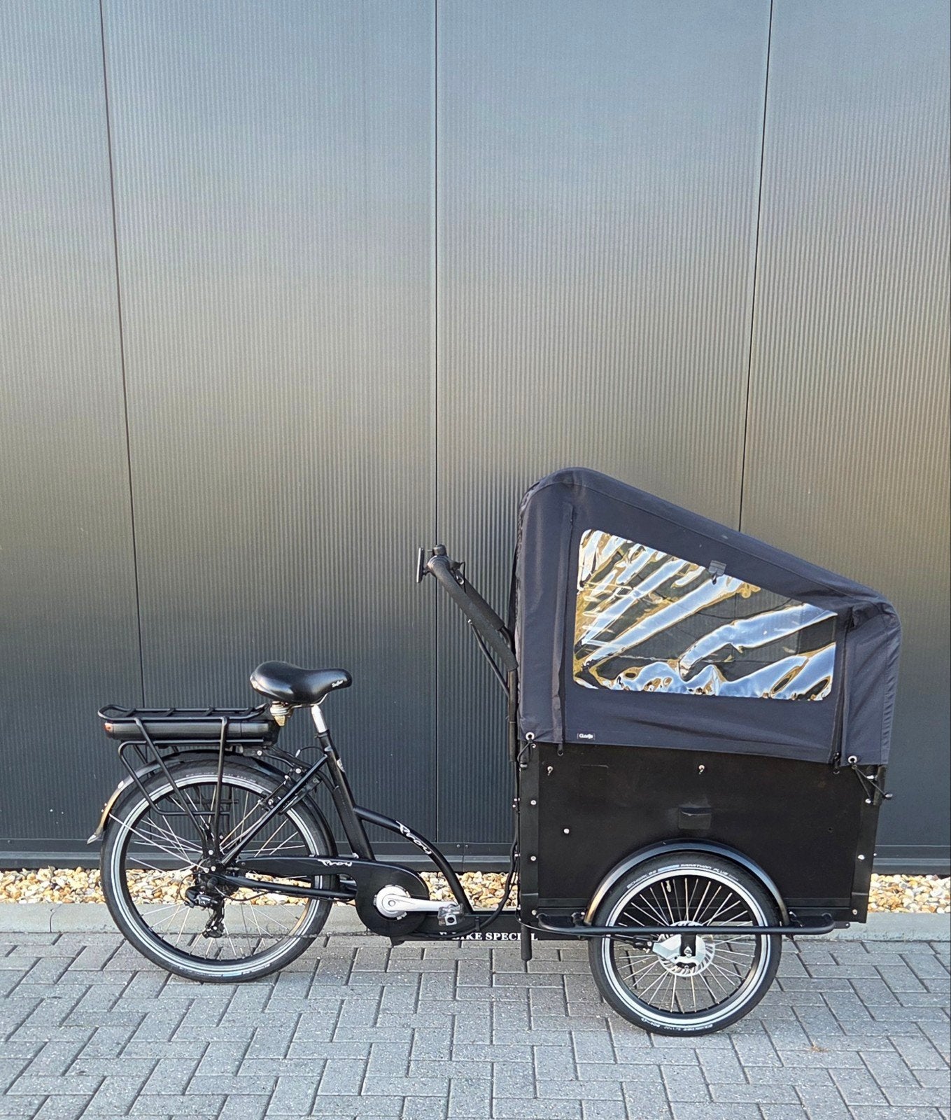 Prachtige Vogue Troy E-Bike Special 481Wh 3806km, Fietsen en Brommers, 4 kinderen of meer, Huif, Zo goed als nieuw, Schijfrem