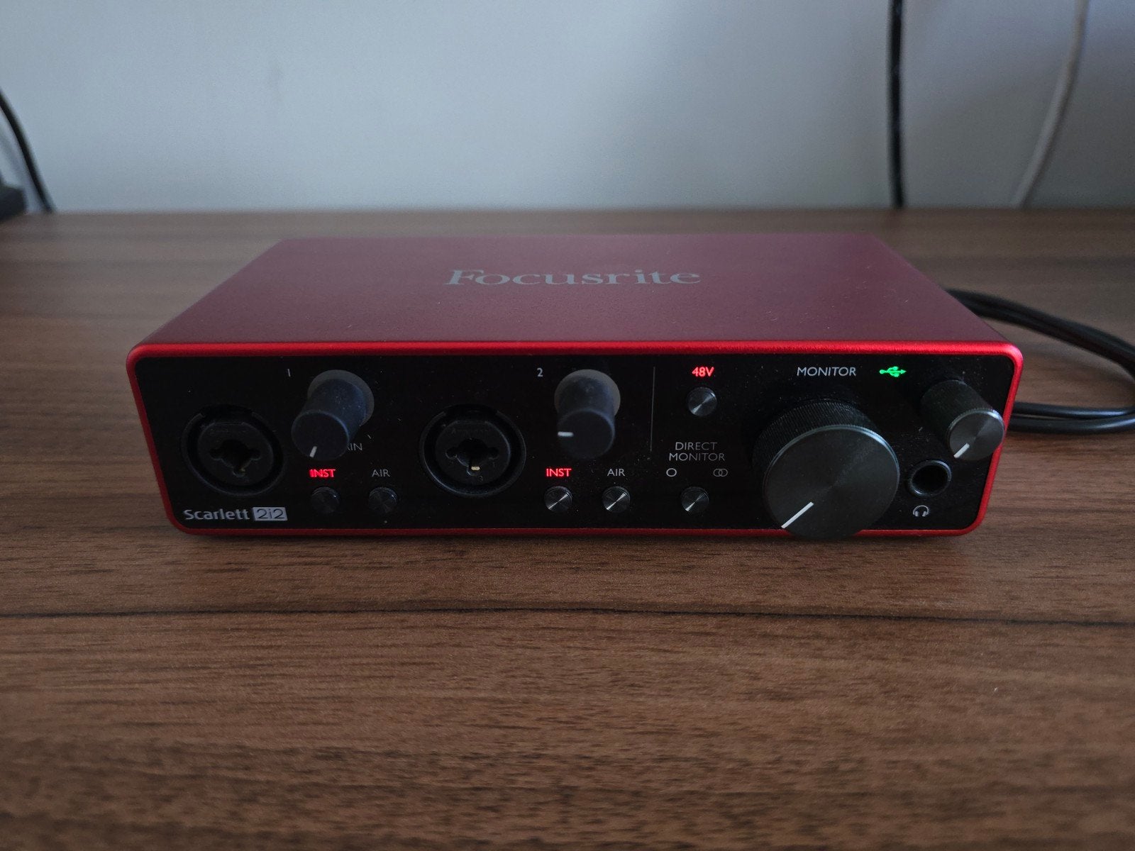 Focusrite Scarlett 2i2 (3rd gen) – USB-C audio-interface, Enlèvement ou Envoi, Utilisé