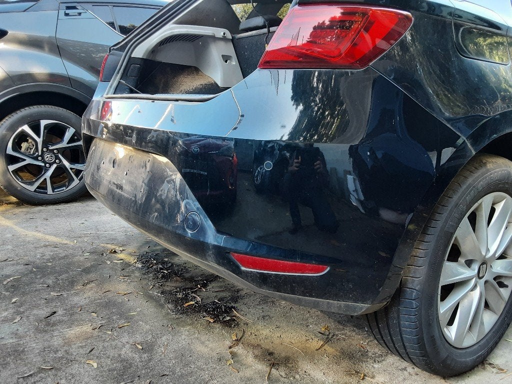 BUMPER ACHTER Seat Leon (5FB) (01-2012/06-2020), Gebruikt, Achter, Seat, Bumper