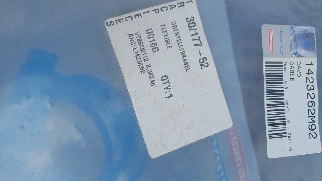 kabel van toerenteller voor  traktor, Articles professionnels, Enlèvement, Neuf, 80 à 120 ch, Autres marques