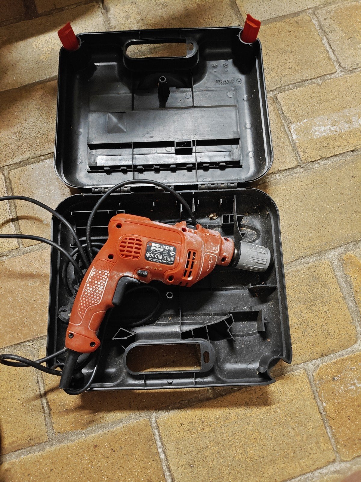Boormachine black&Decker, Ophalen, Boormachine