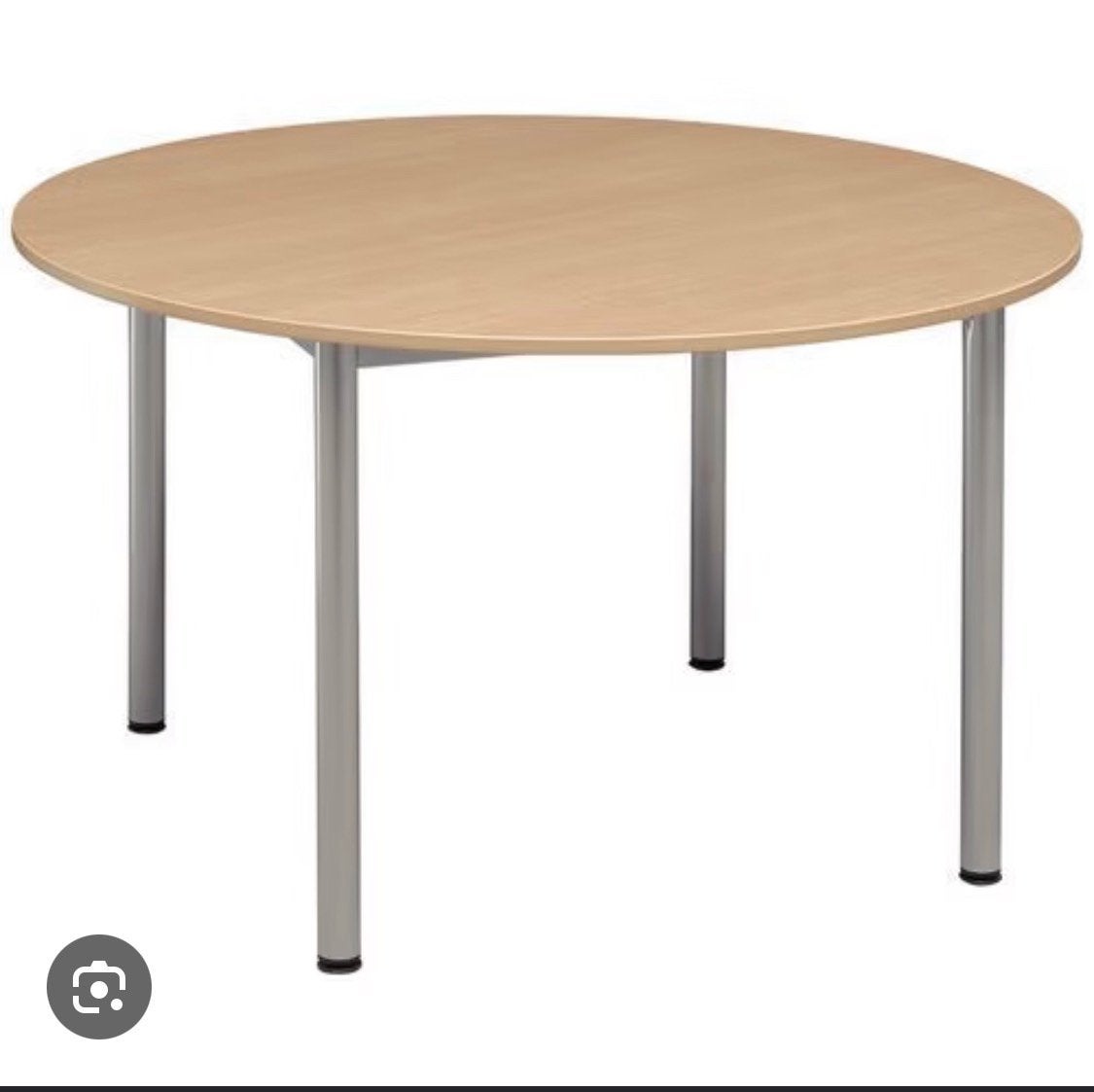 Ronde Tafel met 4 stoelen, Ophalen, Gebruikt