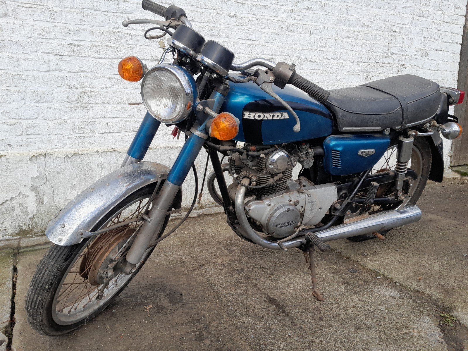 Honda cb 125 - geen papieren - 17.000 km !!!, Motoren, Motoren | Honda, Particulier