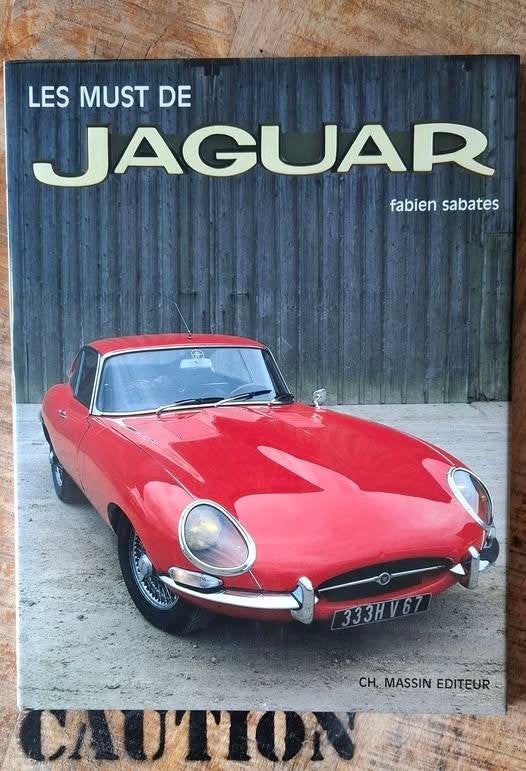 Grand Livre Autos Must JAGUAR Edit.Ch.Massin (F) NEUF+Cover, Enlèvement, Neuf, Autres marques
