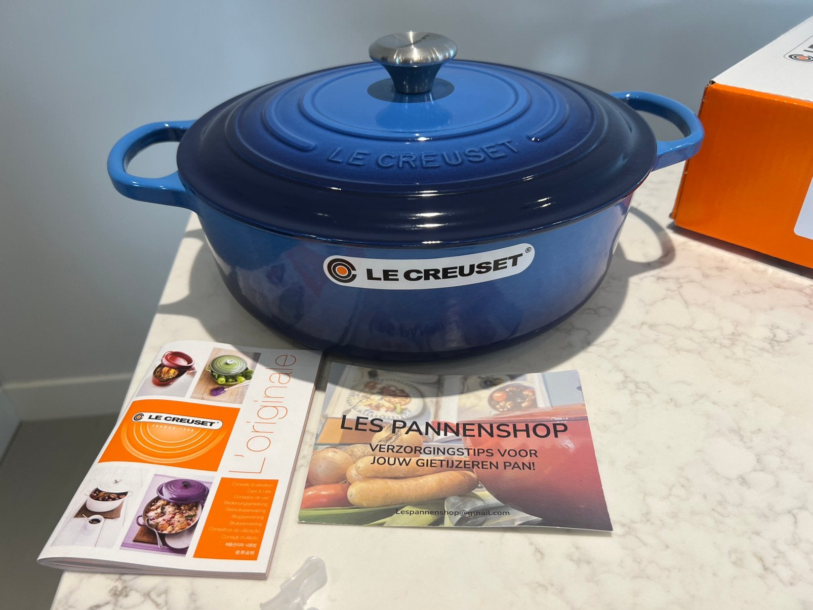 Nouveau Sauteuse ou risotto Le Creuset 30 cm, Neuf, Enlèvement ou Envoi, Compatible induction, Le Creuset