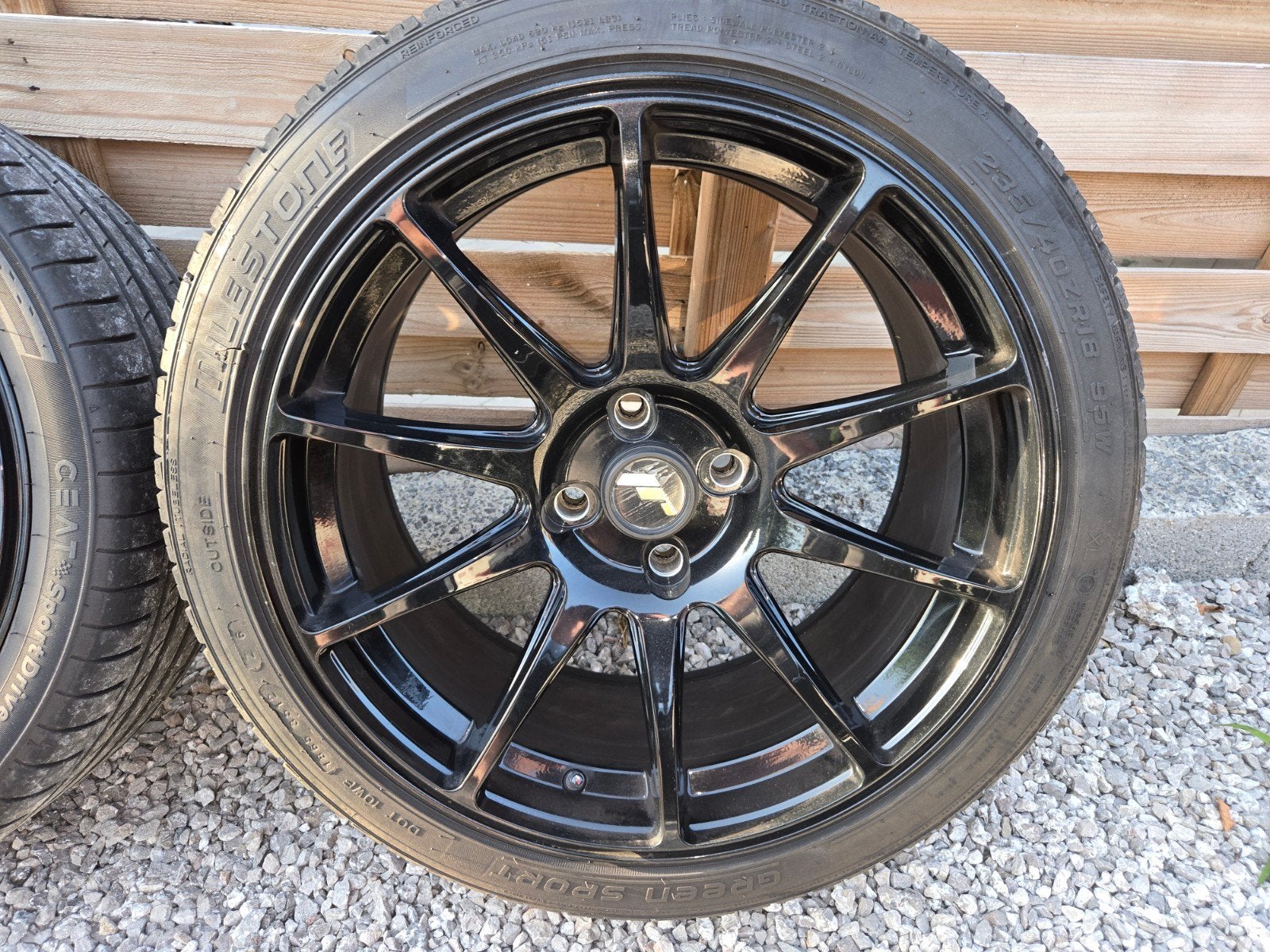 JR Wheels JR11 breedset 4X108 18inch, Auto-onderdelen, Banden en Velgen, Ophalen, 18 inch, Band(en)