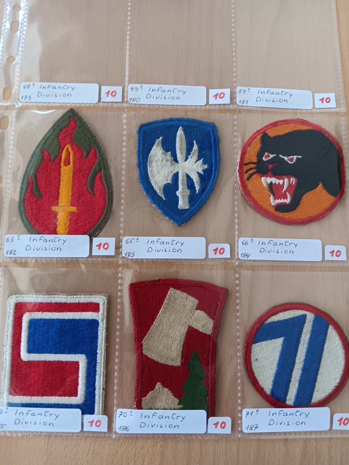 Us ww2 patches, Ophalen of Verzenden