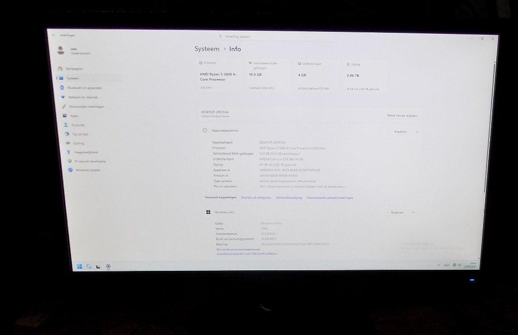 game PC ryzen 3600 16GB 3TB met 23 inch scherm, Avec carte vidéo, Reconditionné, AMD Ryzen 5, 4 Ghz ou plus