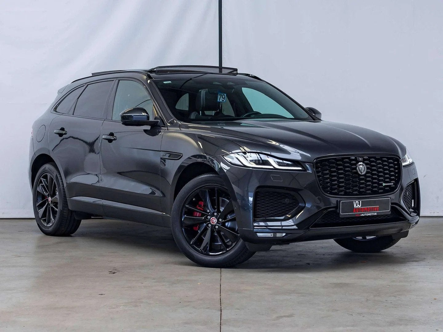 Jaguar F-Pace P400e R-DYNAMICS S|PHEV|PANO|ZETELVERW.(v/a)|K, Autos, Cuir, Argent ou Gris, Achat, Euro 6