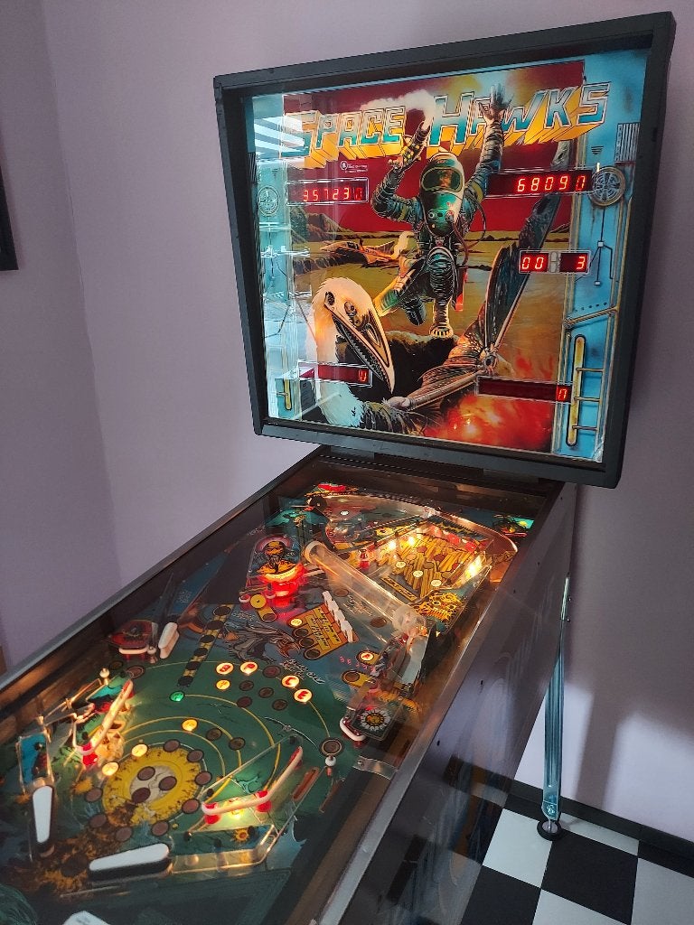 Space Hawks (Jeux Bell), Collections, Machines | Flipper (jeu), Autres marques, Flipper (jeu), Comme neuf, Enlèvement