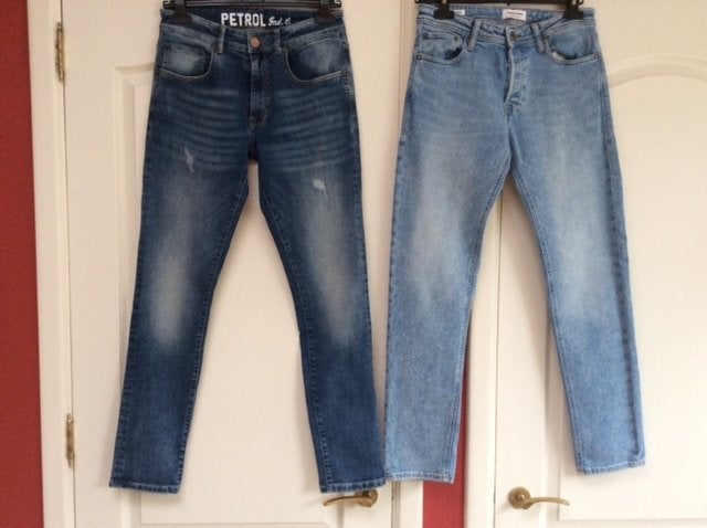 Te koop 2jeans broeken maat 30/32, Blauw, Verschillende merken, Overige maten, Ophalen of Verzenden
