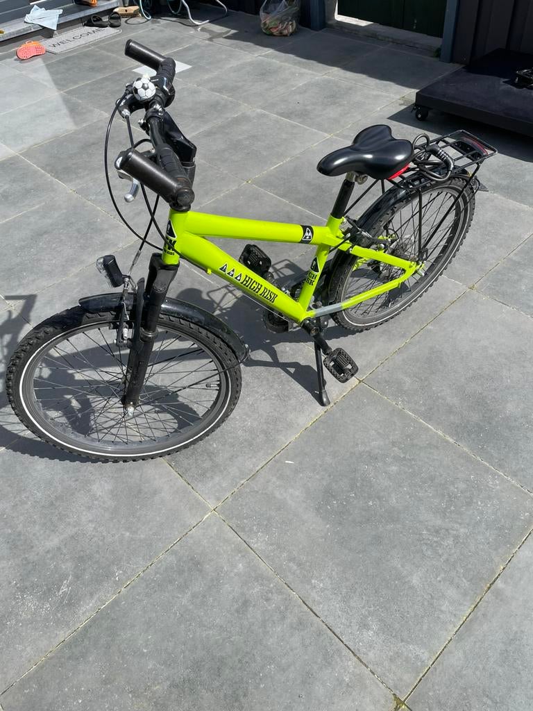 Jongensfiets 22 inch, Vélos & Vélomoteurs, Vélos | Garçons, Enlèvement, Comme neuf, 22 pouces