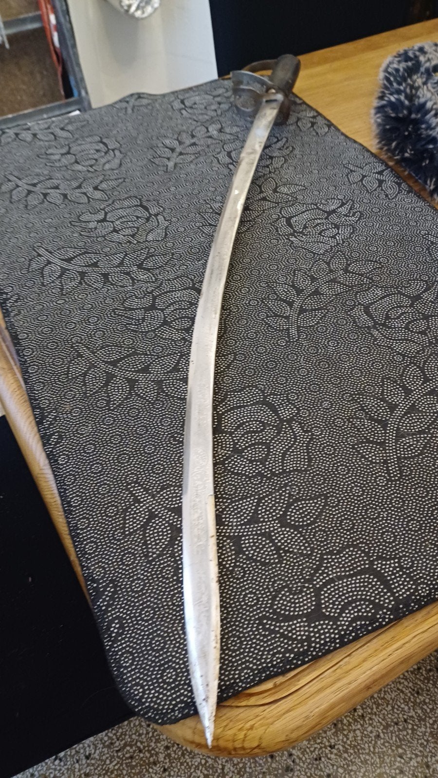 sabre d infanterie, Collections, Enlèvement