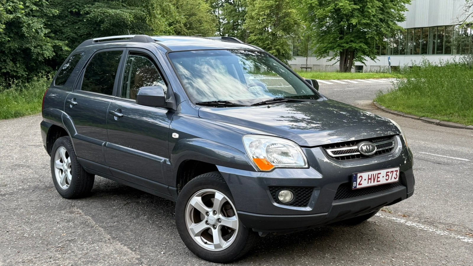 Kia Sportage 2.0i Essence Euro4 2/2010 Semi Cuir Clim Toit, 100 kW, Argent ou Gris, Achat, Entreprise