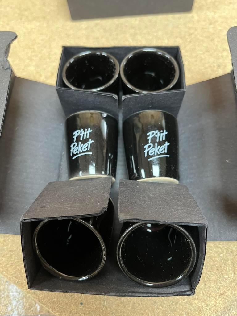 Lot de 6 verres a Peket, Enlèvement, Neuf