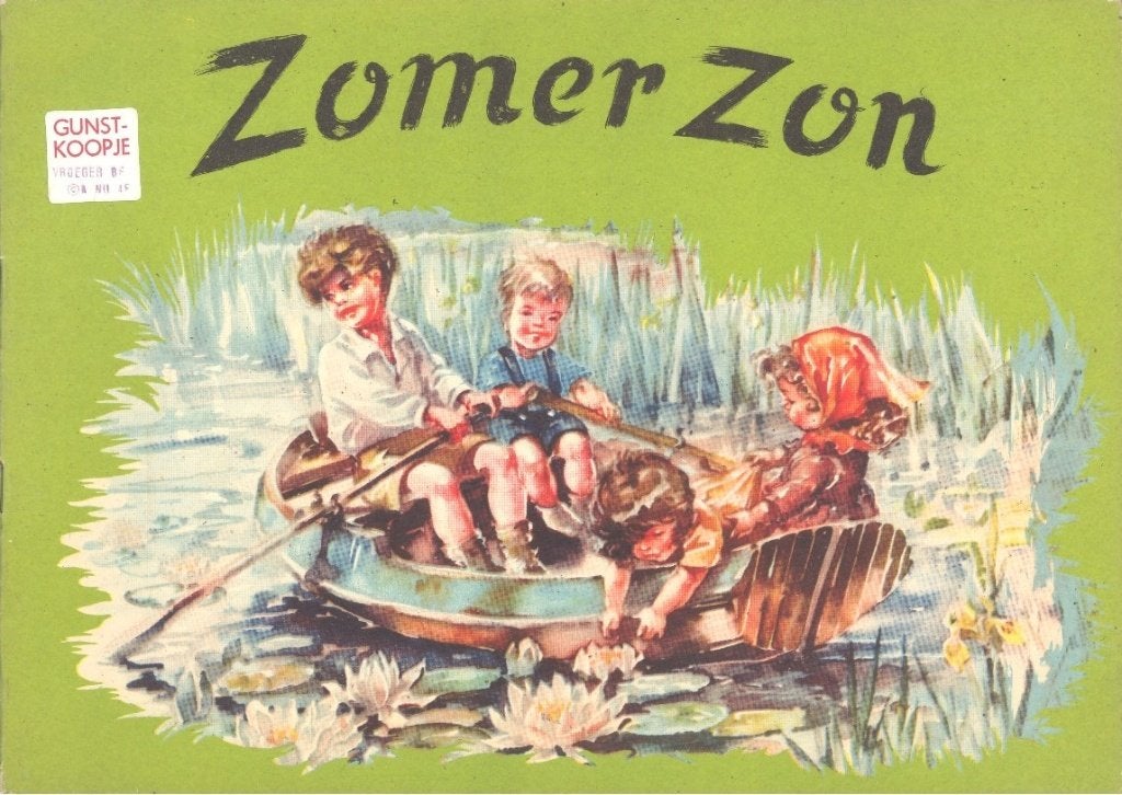Zomerzon (oud kinderboek)., Ophalen of Verzenden, Gelezen, Corina Agatha Smit, Sprookjes