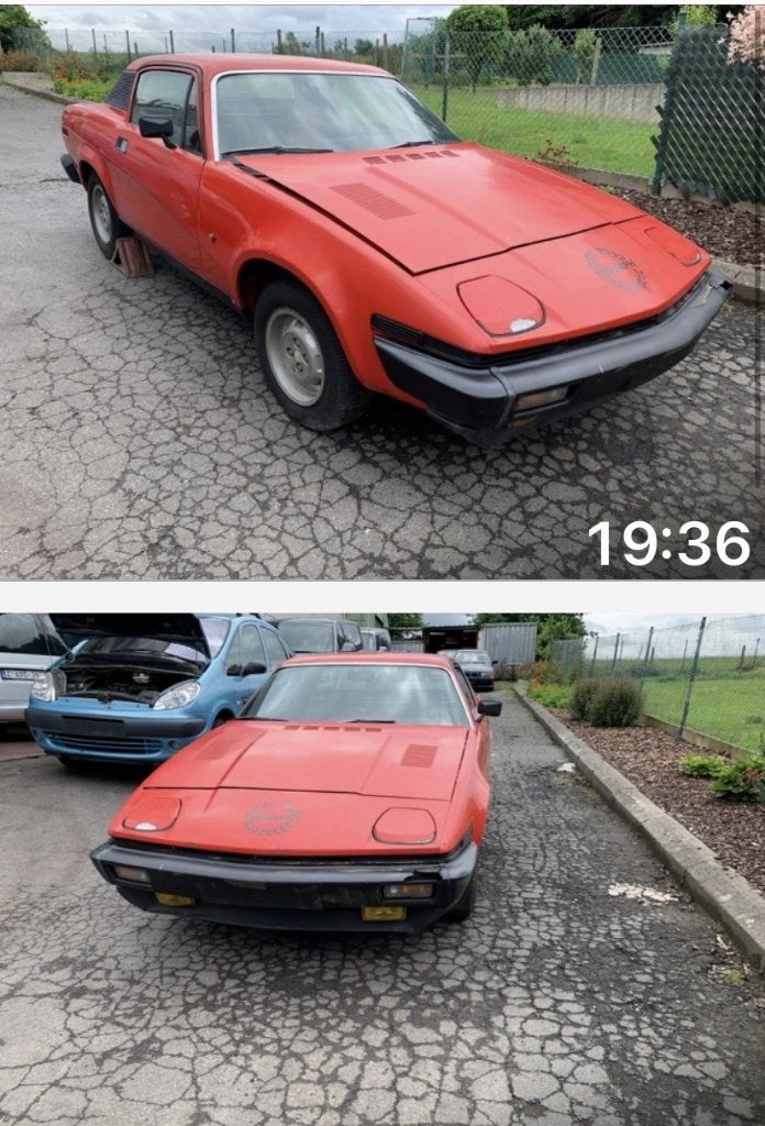 TRIUMPH TR7, Auto's, Stof, Triumph, Bruin, Handgeschakeld