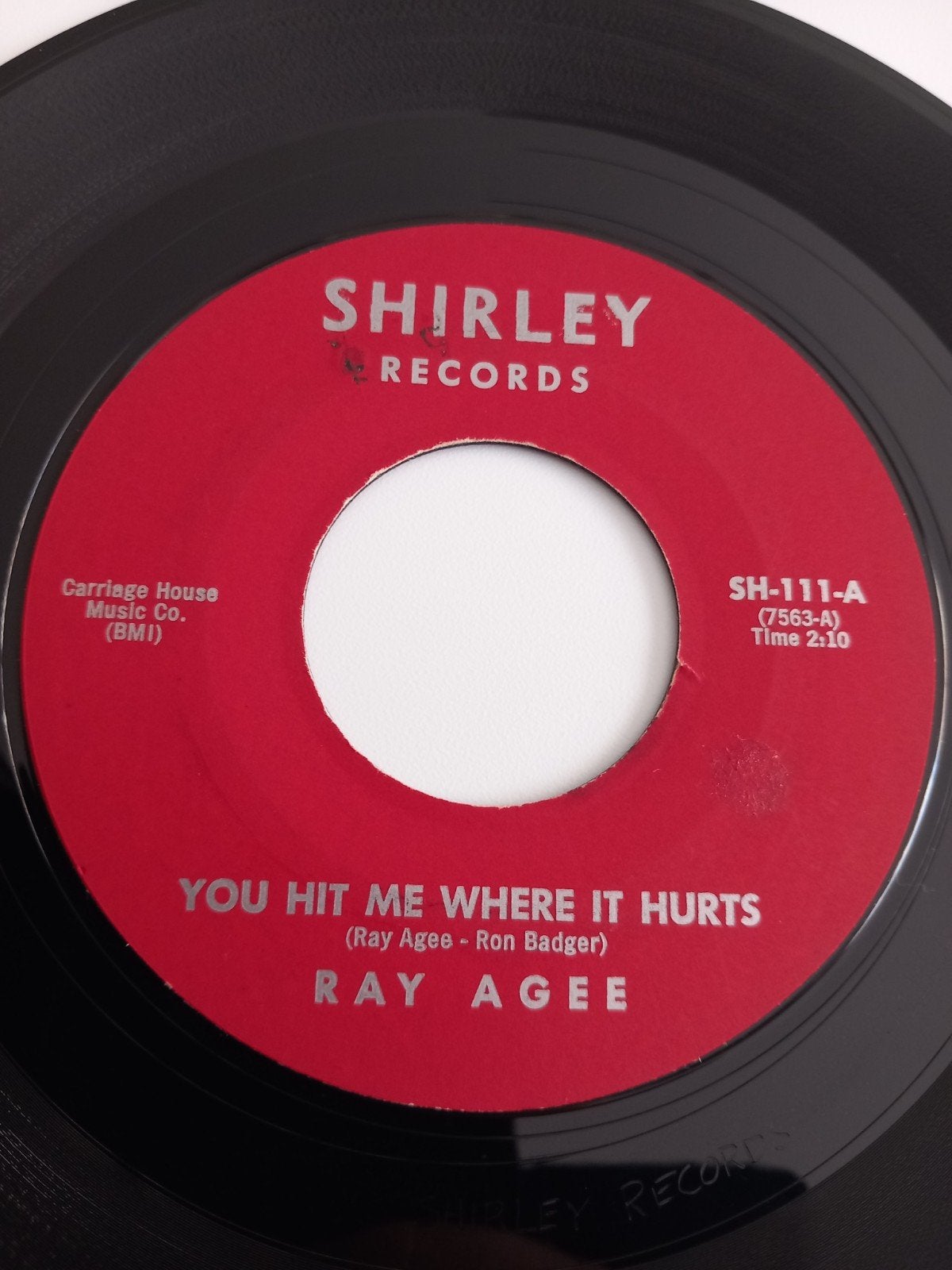 RAY AGEE. YOU HIT ME WHERE IT HURTS. EXTRA POPCORN USA 45T, Enlèvement ou Envoi