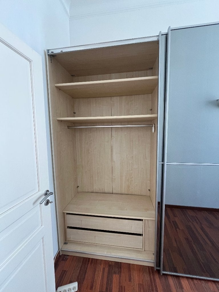 Schitterende XXL-kleedkamer in uitstekende staat, Ophalen, Overige materialen, Placage imitation hêtre, 200 cm of meer