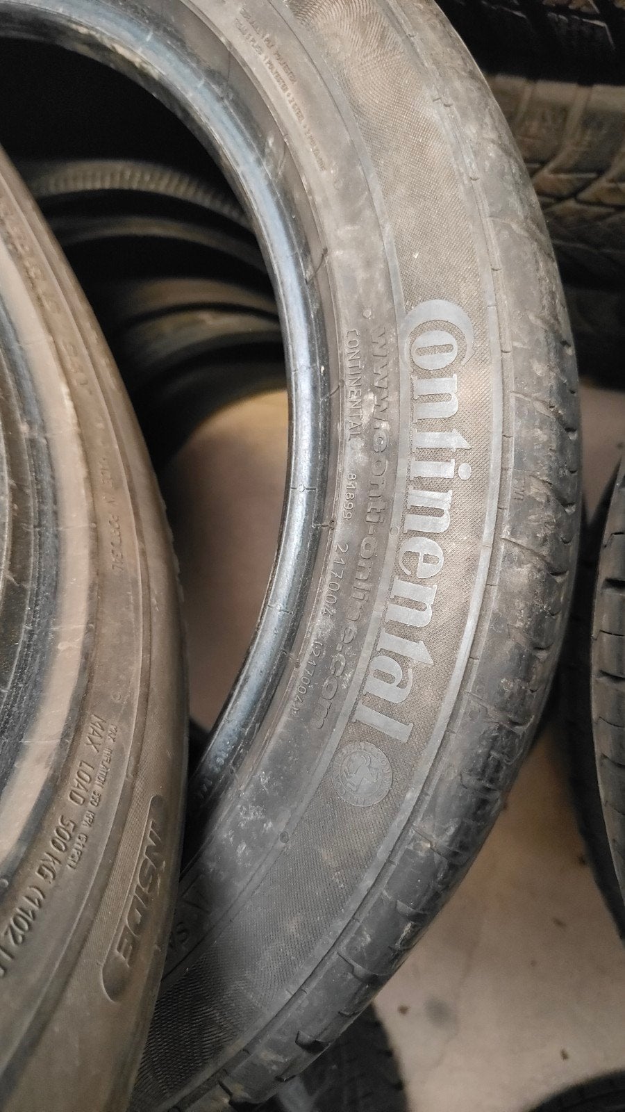 195/50r16 continental 35€ per stuk met montage, Ophalen