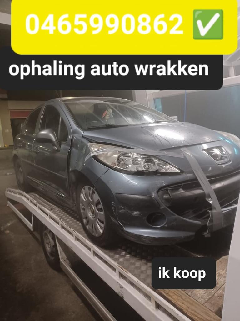 Ik koop  oude autowrakken en gratis ophaling, Particulier, Te koop