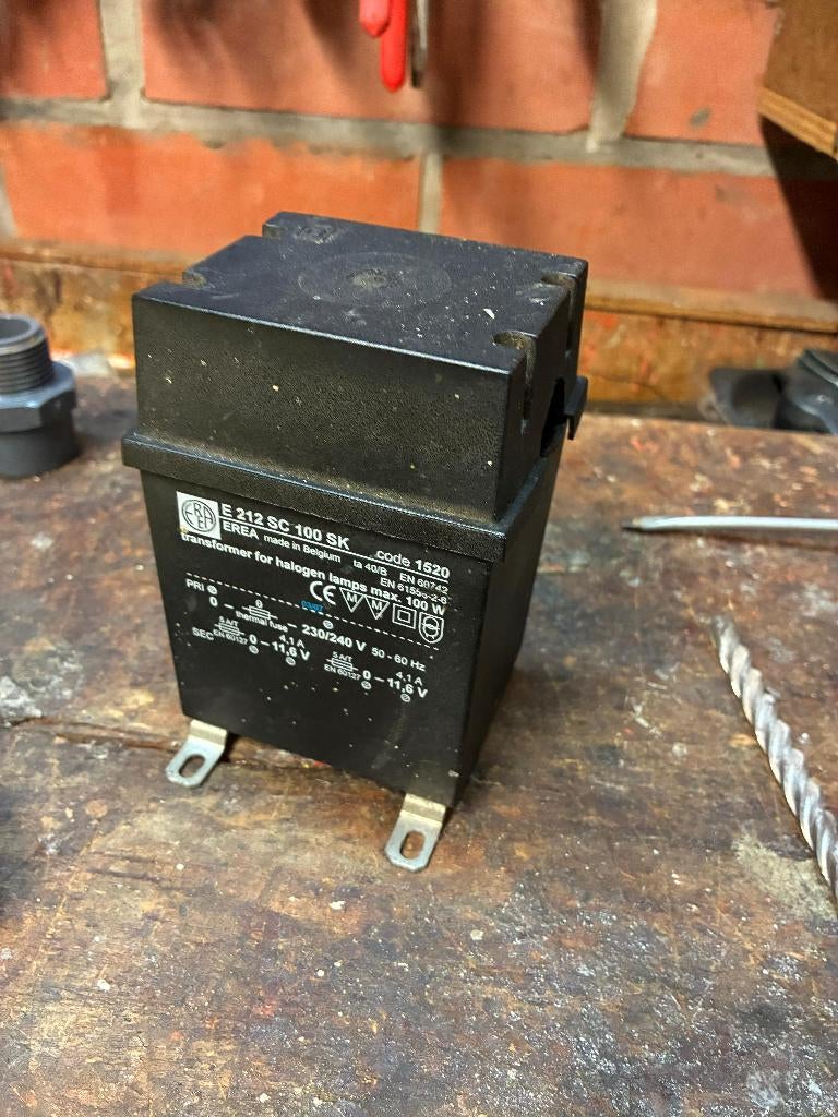 Veiligheidstransformator zwembadverlichting (12V, 100W), Ophalen of Verzenden