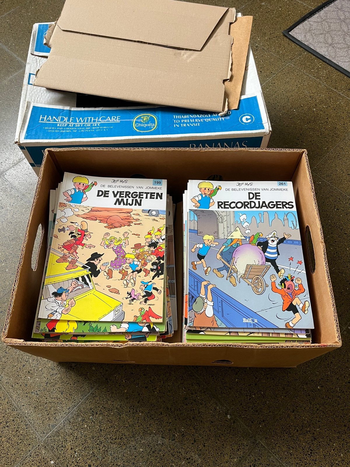 Jommekes strips, Ophalen, Zo goed als nieuw
