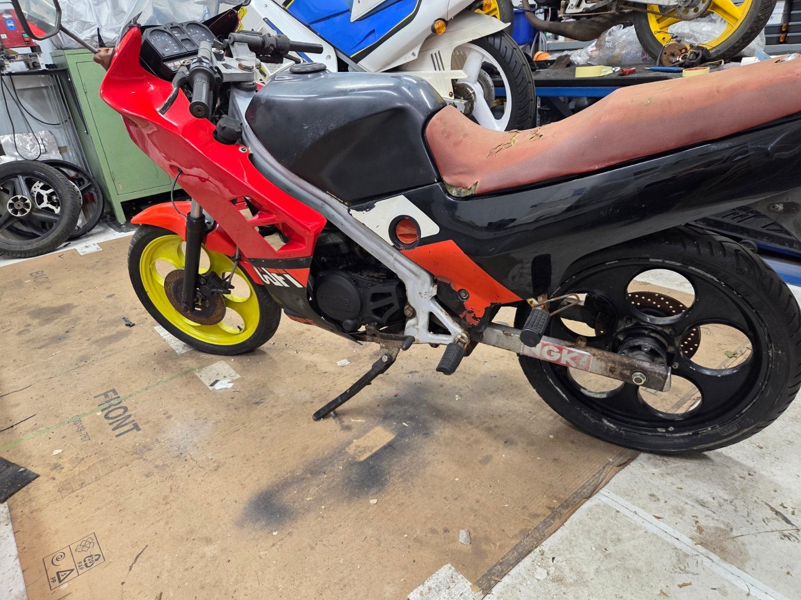 aprilia af1 1e serie 1986/87, Fietsen en Brommers, Ophalen