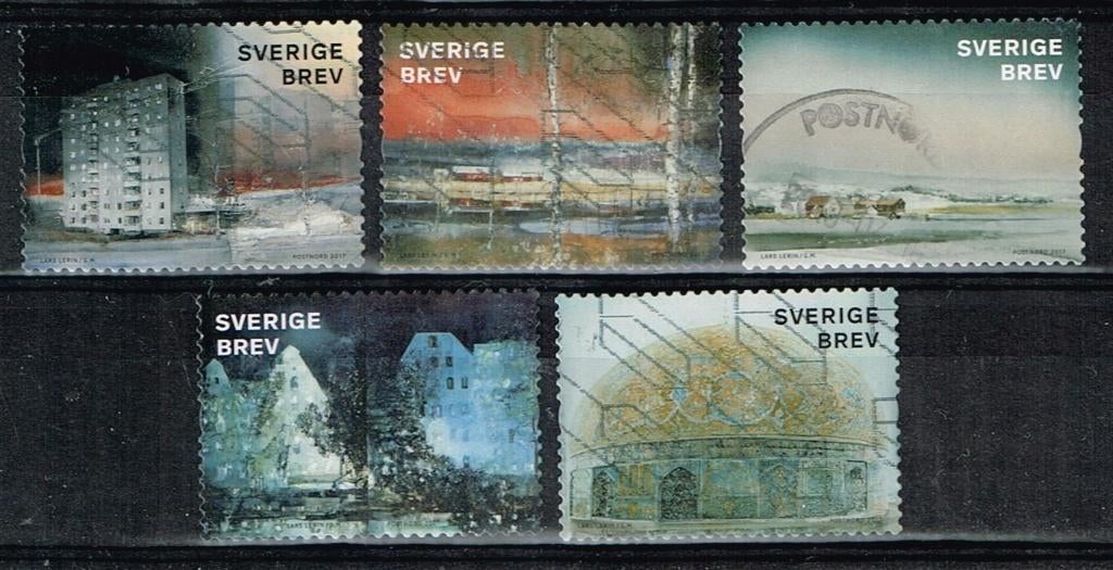 Timbres de Suède - K 5728 - art, Timbres & Monnaies, Timbres | Europe | Scandinavie, Envoi, Suède, Affranchi