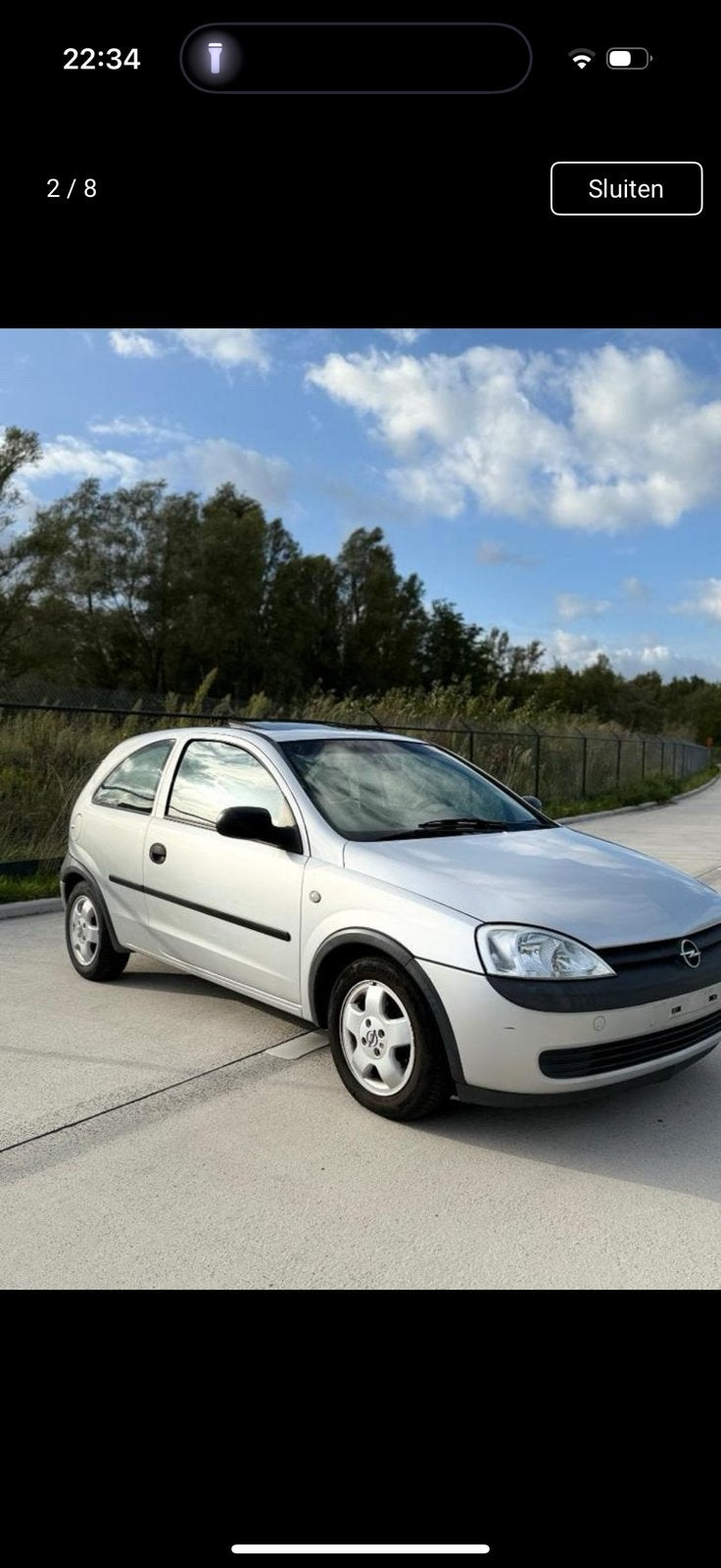 Opel corsa 2002 met pano, Auto's, Opel, Particulier, Corsa, Ophalen