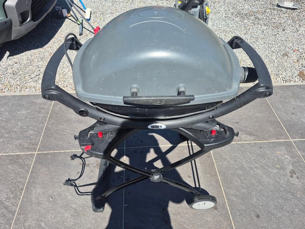barbecue électrique Weber Q2400, Enlèvement, Utilisé, Weber