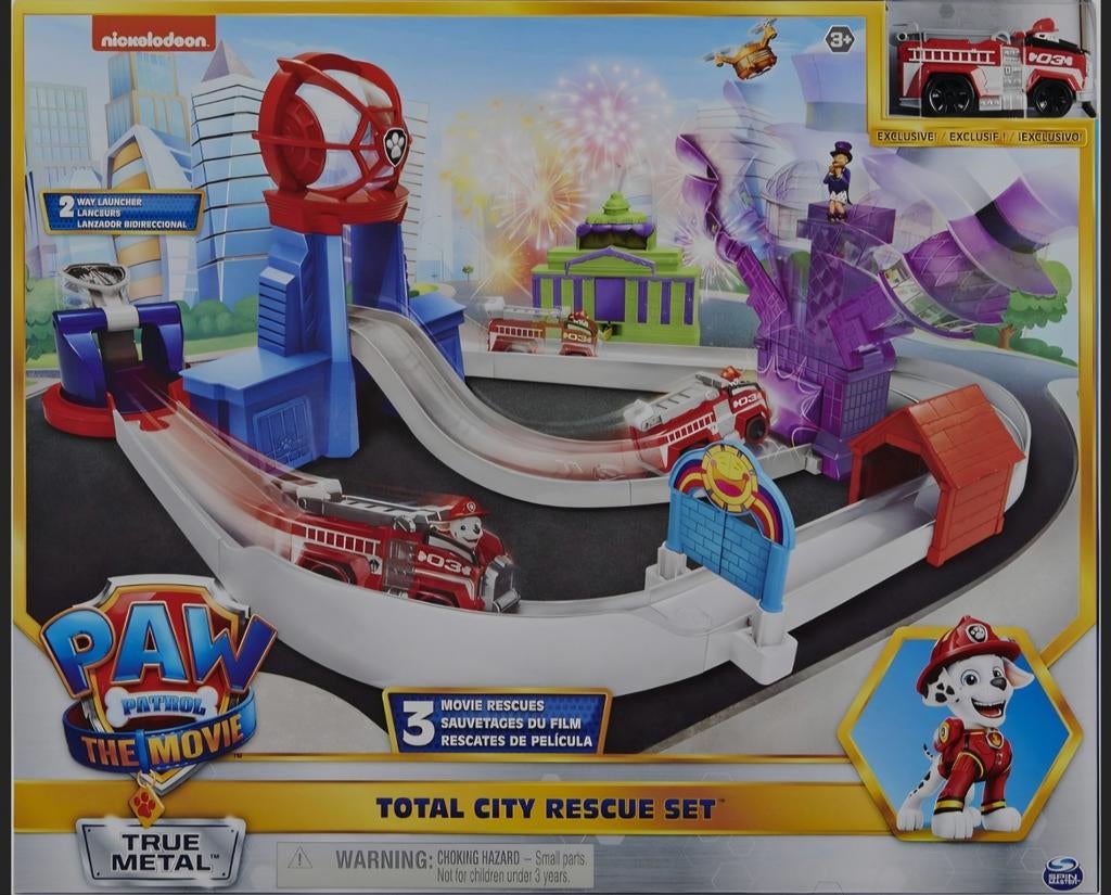 Paw Patrol, Ophalen, Racebaan