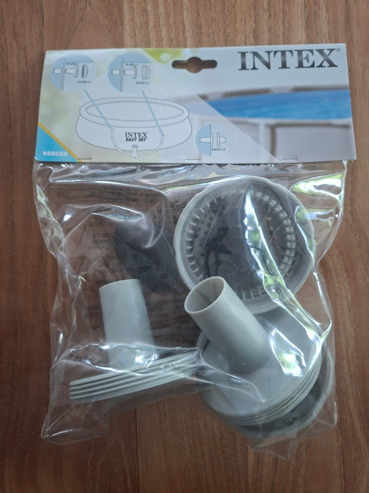 Intex in- en uitlaat voor filter / warmtepomp - 32mm, Tuin en Terras, Ophalen of Verzenden, Nieuw, Zwembadpomp
