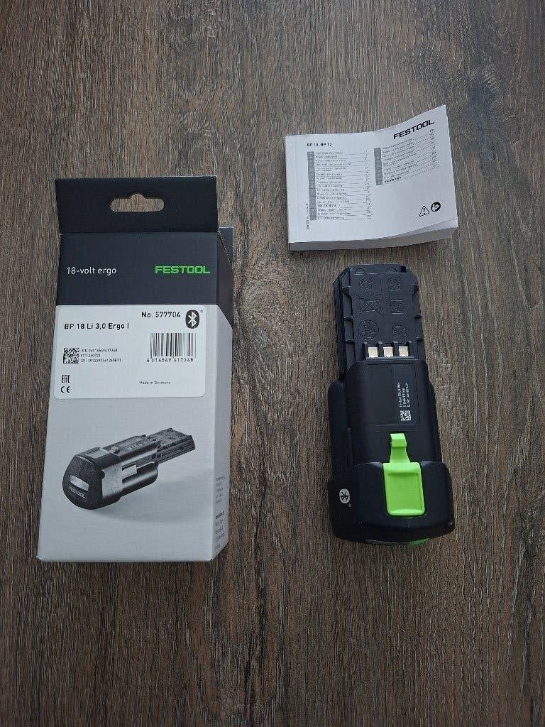 Nieuwe Festool BP 18 Li 3,0 Ergo Accu met Bluetooth, Ophalen of Verzenden, Nieuw