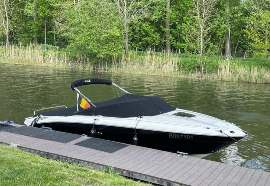 prachtige Sea ray 220 sun sport inclusief riba trailer, Watersport en Boten, Ophalen, Binnenboordmotor, Zo goed als nieuw, Sea Ray