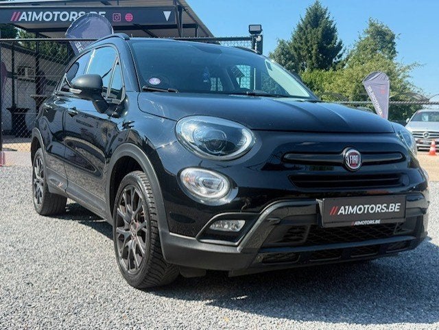 Fiat | 500X | 1.6 S- | Design Cross, Auto's, Zwart, Zwart, Bedrijf, 5 deurs