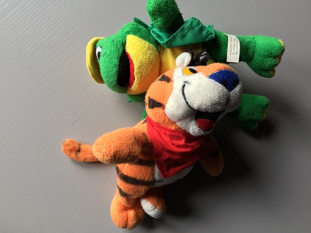Smacks Kellogs knuffel 2000, Kinderen en Baby's, Speelgoed | Knuffels en Pluche, Ophalen of Verzenden