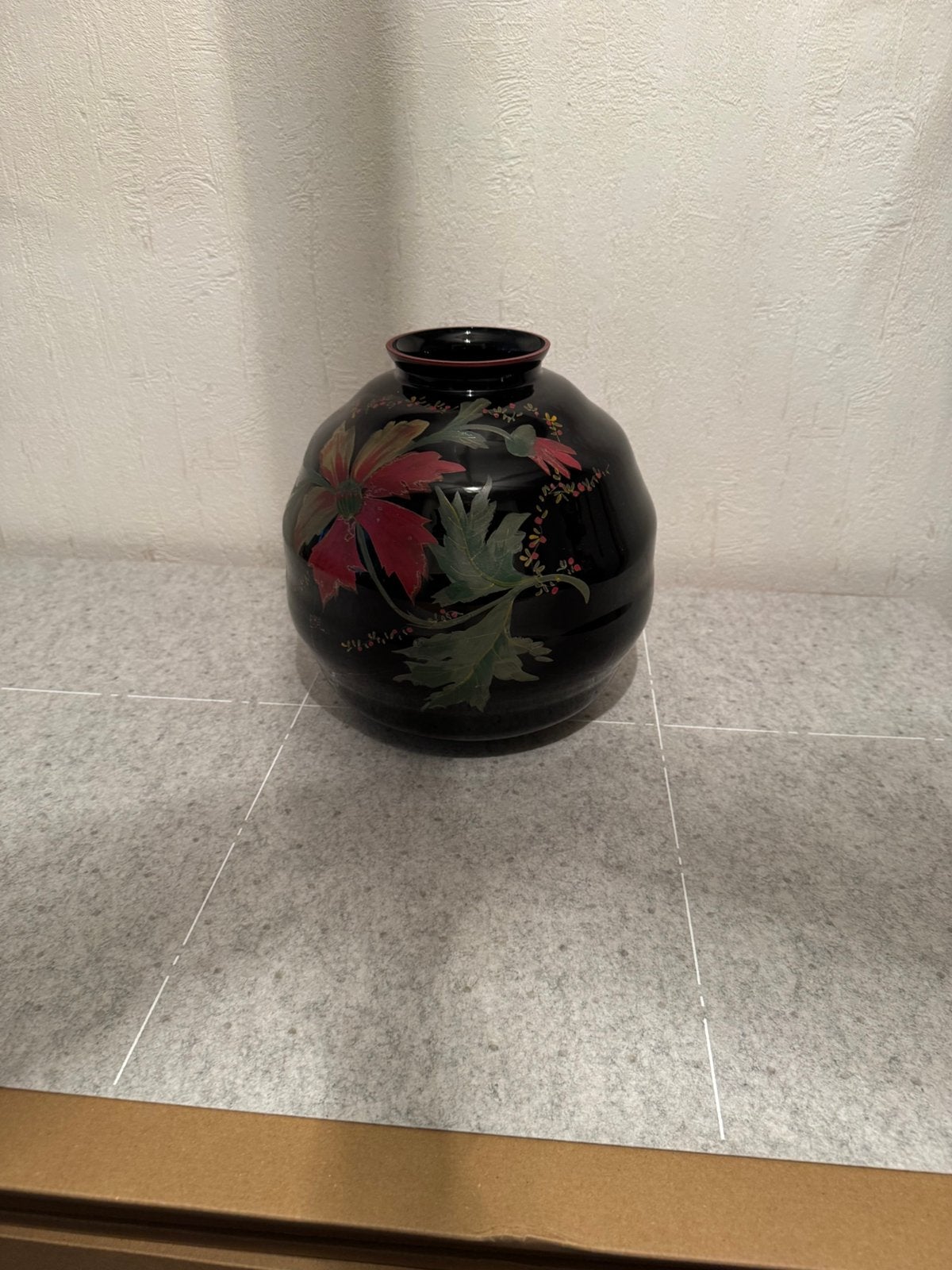 Art-Deco vaas, Ophalen